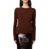 Maglia donna girocollo in cashmere