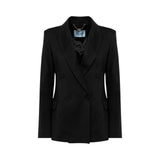 Giacca donna blazer in fresco di lana