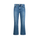 Jeans donna flare cropped