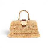 Riad fringes basket