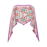 Foulard donna con stampa