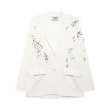 Blazer donna tailored knit