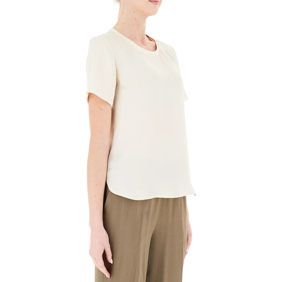 T-shirt donna in satin