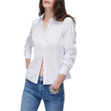 Camicia donna con ricami gioiello