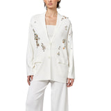 Blazer donna tailored knit