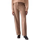 Pantalone donna balloon in tessuto resca