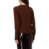 Maglia donna girocollo in cashmere