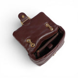 Borsa piccola a tracolla Love Bag Puff Maxi Quilt
