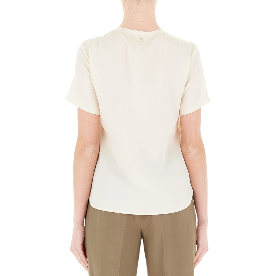 T-shirt donna in satin
