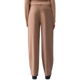 Pantalone donna balloon in tessuto resca