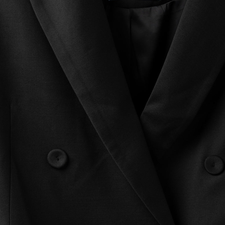 Giacca donna blazer in fresco di lana