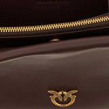 Mini bag in vitello morbido con dettagli metallici