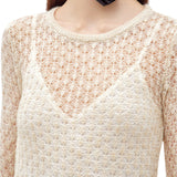 Abito donna in maglia crochet