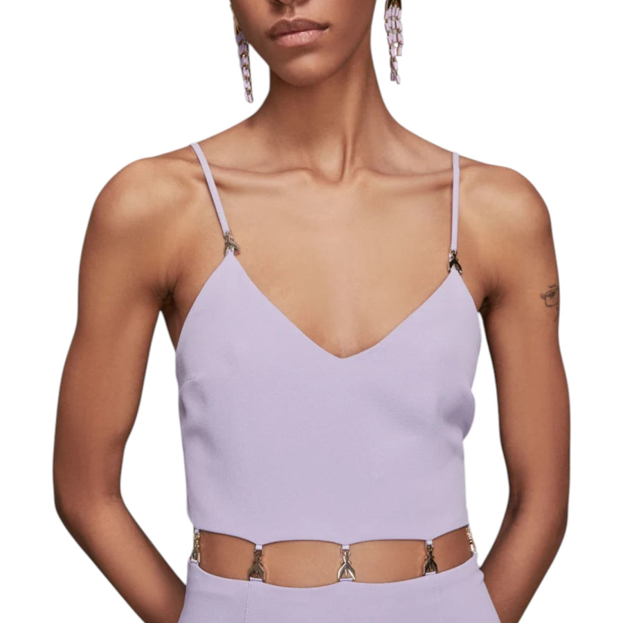 Abito donna midi in crêpe