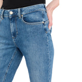 Jeans donna flare cropped