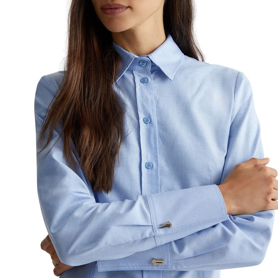 Camicia donna in cotone Oxford