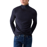 Dolcevita uomo stonewash in lana merino