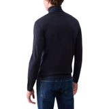 Dolcevita uomo stonewash in lana merino