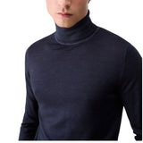 Dolcevita uomo stonewash in lana merino