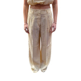 Pantaloni donna a gamba ampia