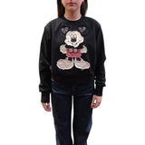 Felpa donna con ricamo Topolino