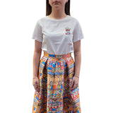 T-shirt donna con ricamo