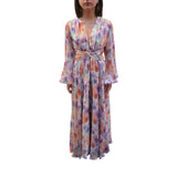 Abito donna lungo floreale