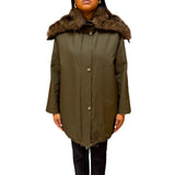 Parka donna reversibile