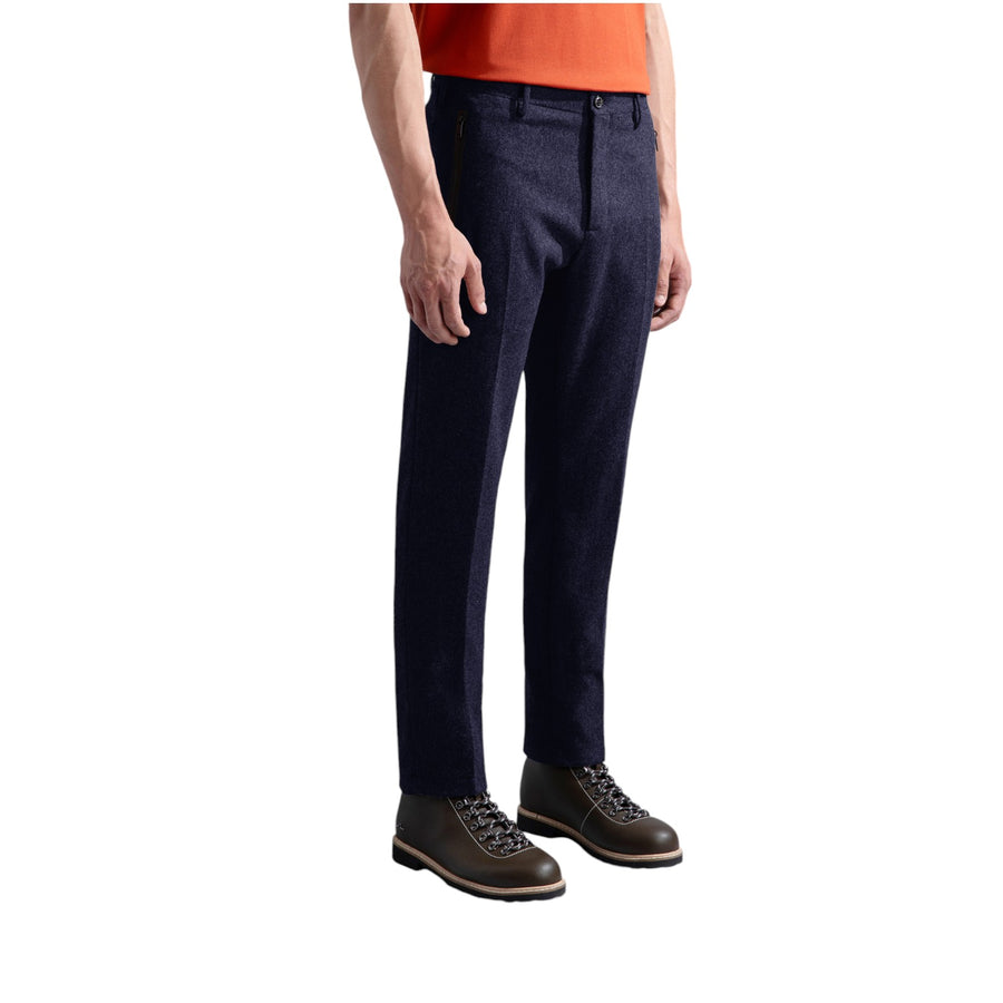 Pantalone uomo chino in lana tecnica