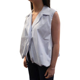 Camicia donna senza maniche