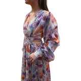 Abito donna lungo floreale