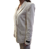 Giacca donna doppiopetto con ricami cornely