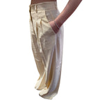 Pantaloni donna a gamba ampia