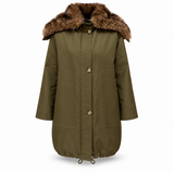 Parka donna reversibile