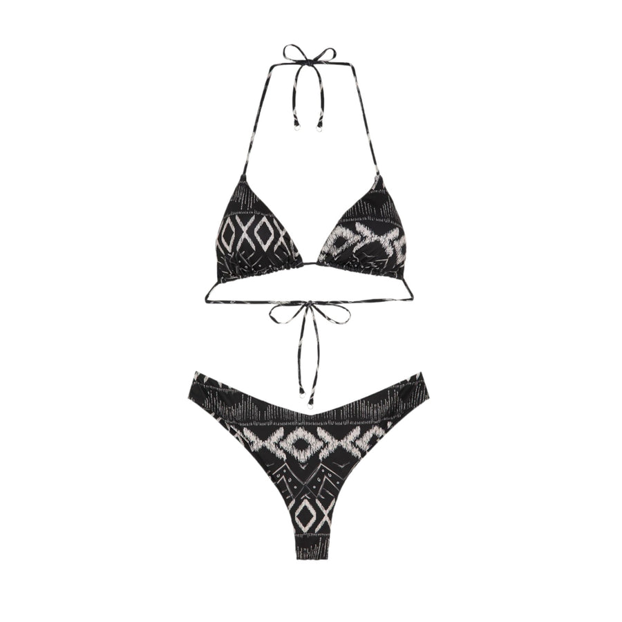 Bikini triangolo e slip americano fisso ethos donna