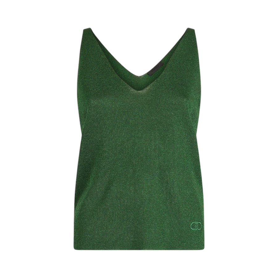 Top donna in maglia