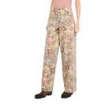 Pantaloni donna flare con stampa