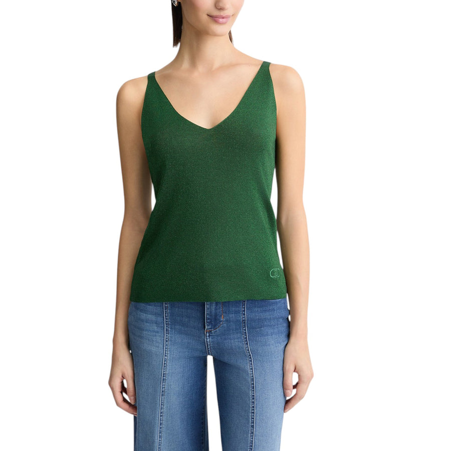 Top donna in maglia