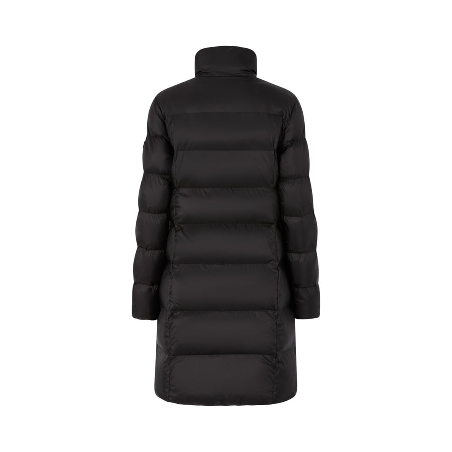 Piumino donna lungo semilucido