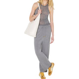 Pantaloni donna in maglia