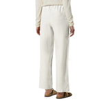 Pantaloni donna in lino con vita paperbag