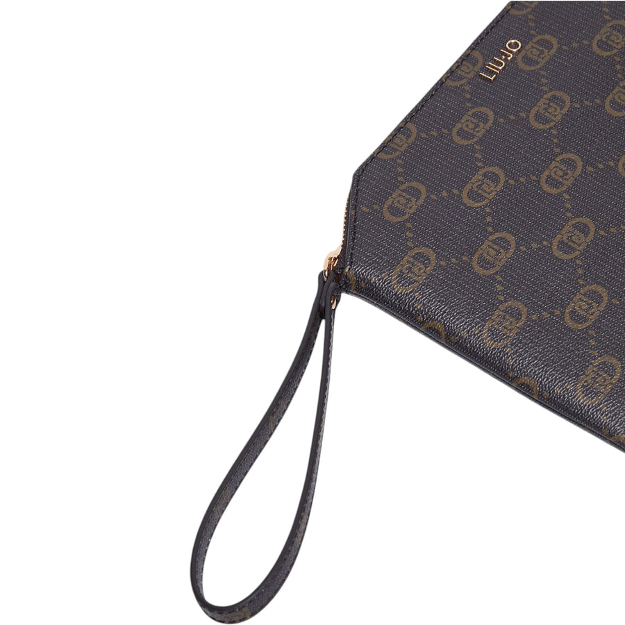 Pochette donna con logo