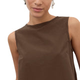 Top donna in popeline