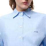 Camicia donna boxy in popeline