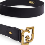Cintura donna con logo monogram