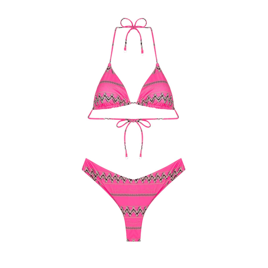 Bikini triangolo e slip americano fisso ethos donna