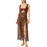 Abito donna  lungo kenia
