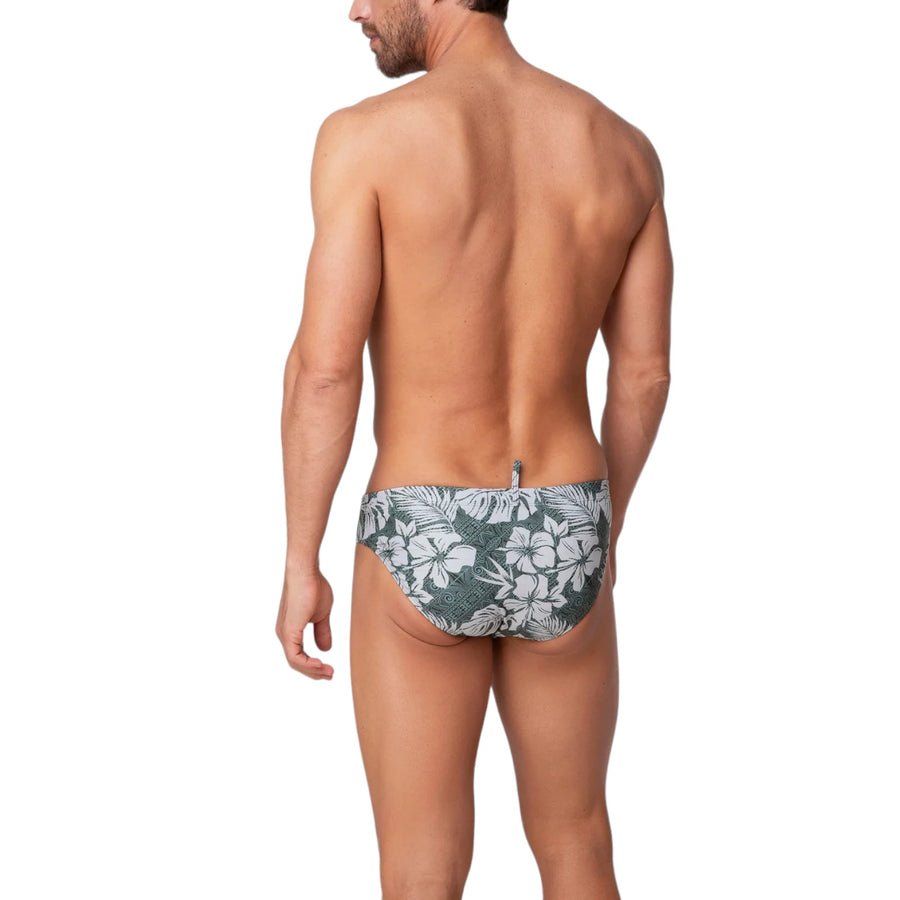 Slip stampato mood tropical uomo