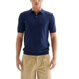 Polo Uomo in Maglia Basic Cotone Crepe  QB24