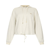 Felpa donna lurex® con cappuccio